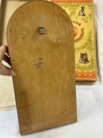 Детская настольная игра "Детский настольный бильярд Колобок" Артель Культпром 1957г. Дерево, металл.. Картинка 6